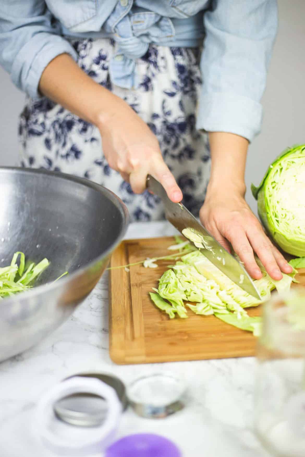How to Make Old Fashioned Sauerkraut with Caraway Seeds • Cultured Guru