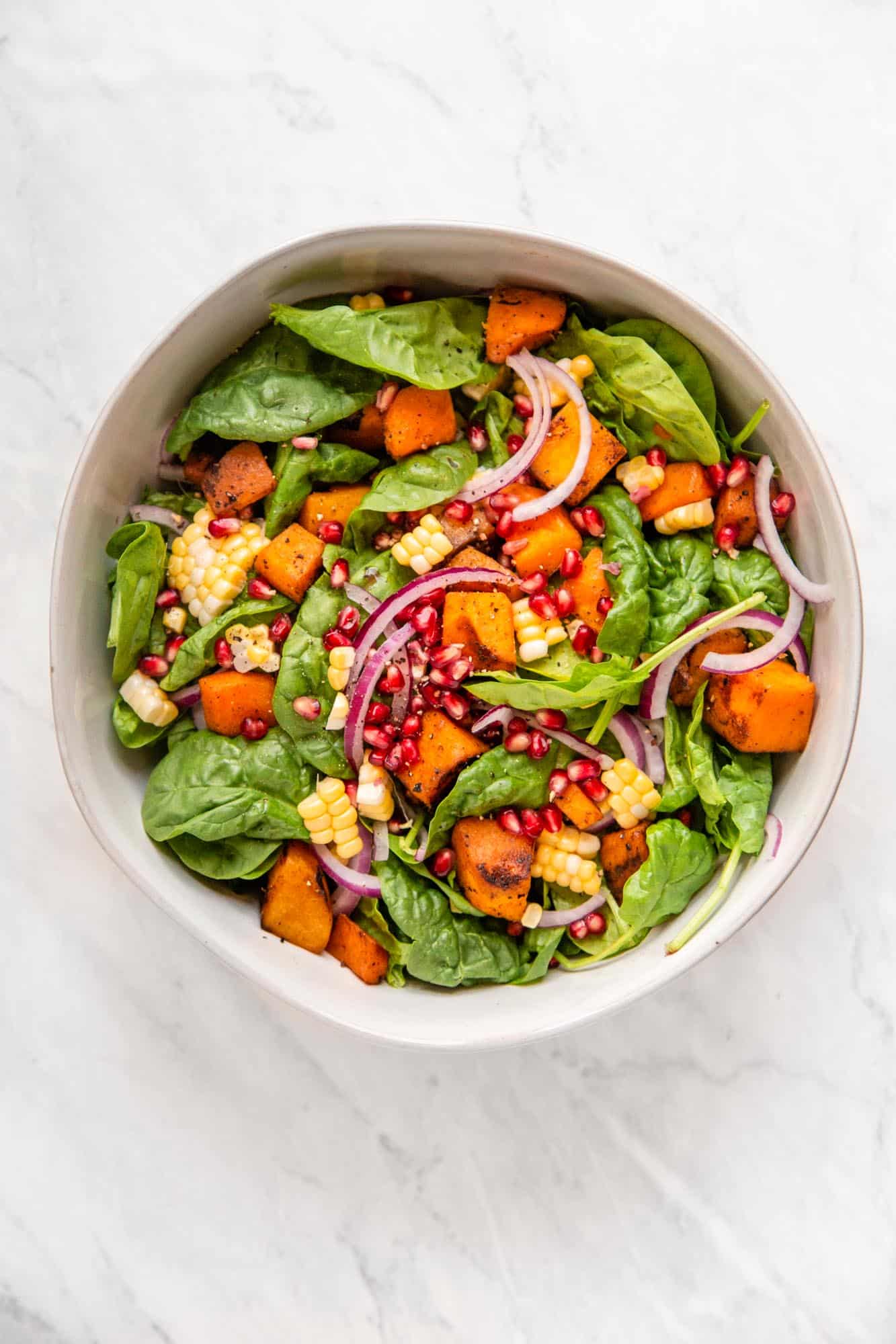 Fall Harvest Salad with Maple Dijon Dressing • Cultured Guru