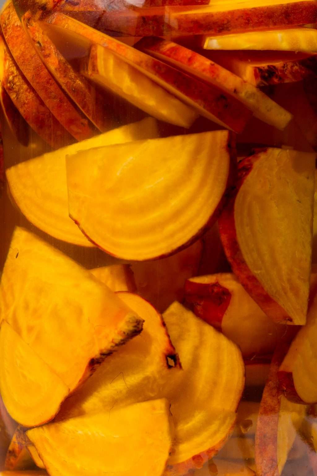 Sparkling Golden Beet Kvass Made the Traditional Way