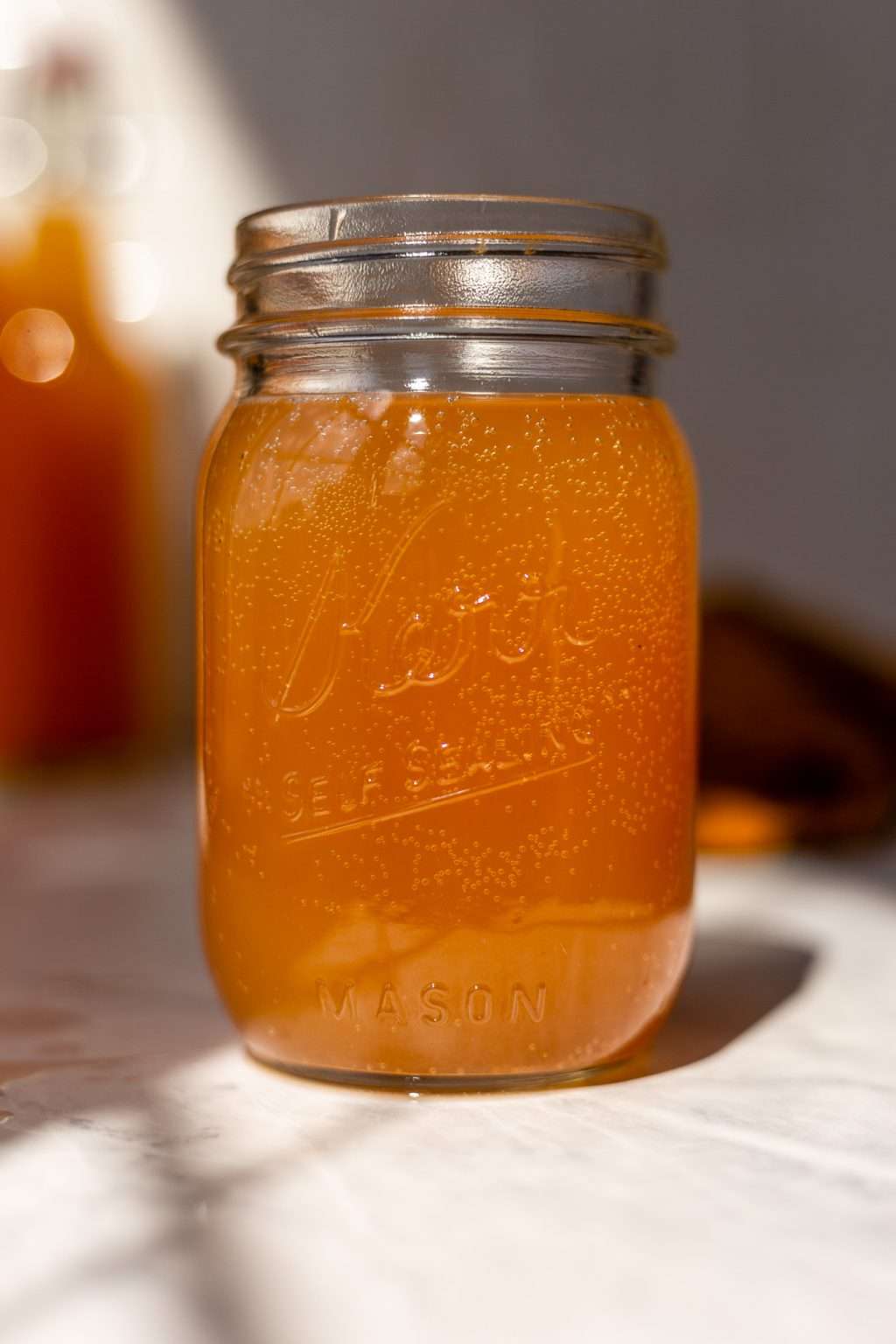 Sparkling Golden Beet Kvass Made the Traditional Way