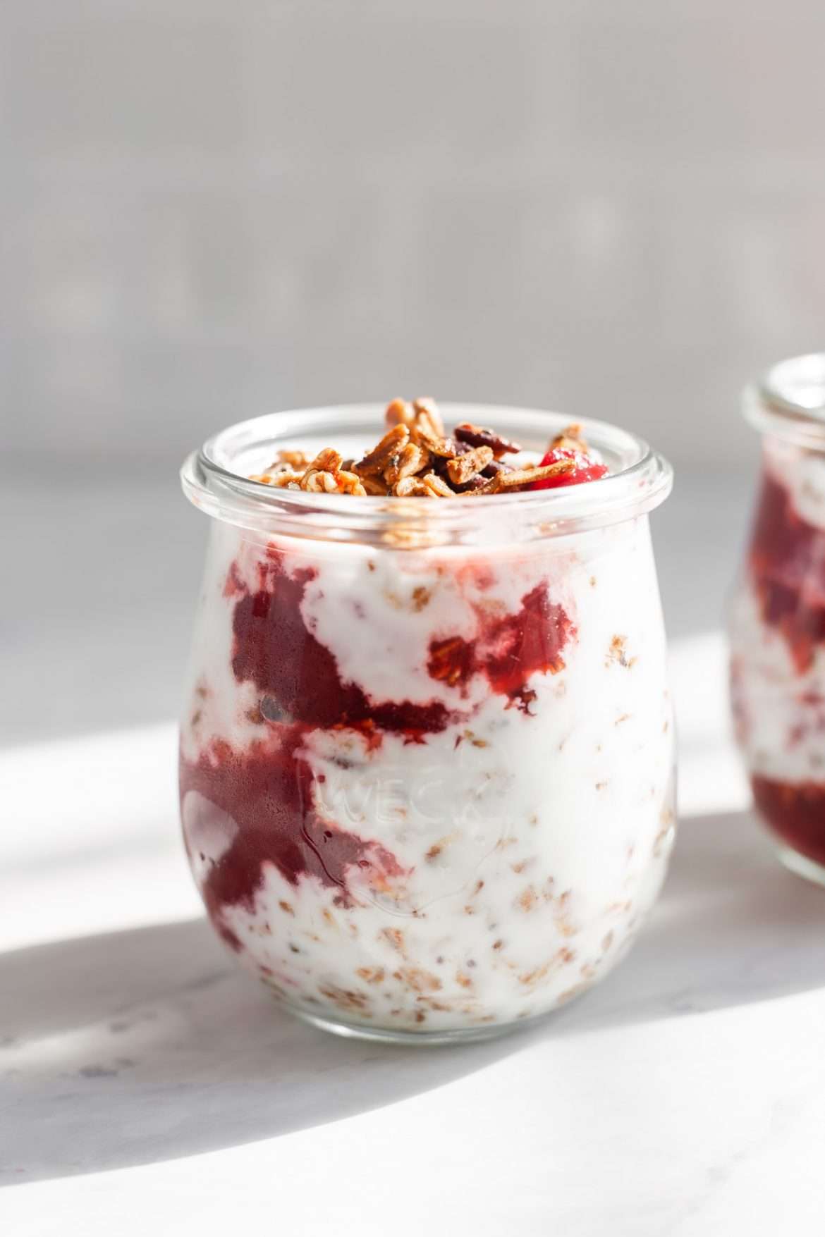 Cranberry Yogurt Parfaits Made With Leftover Cranberry Sauce • Cultured ...