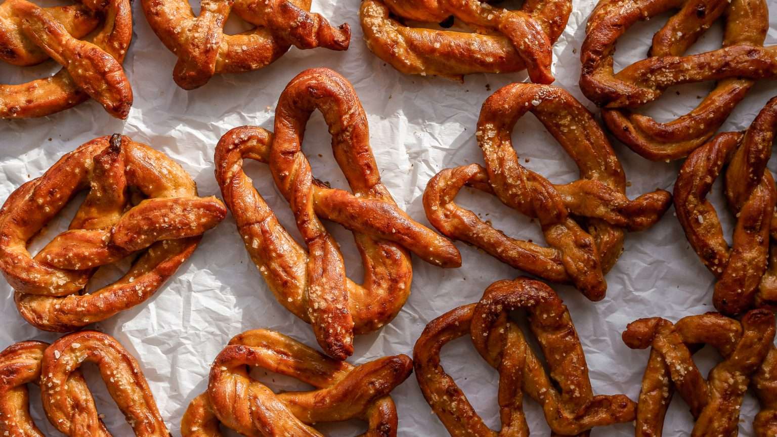 Sourdough Buffalo Pretzels with Cheddar Cheese