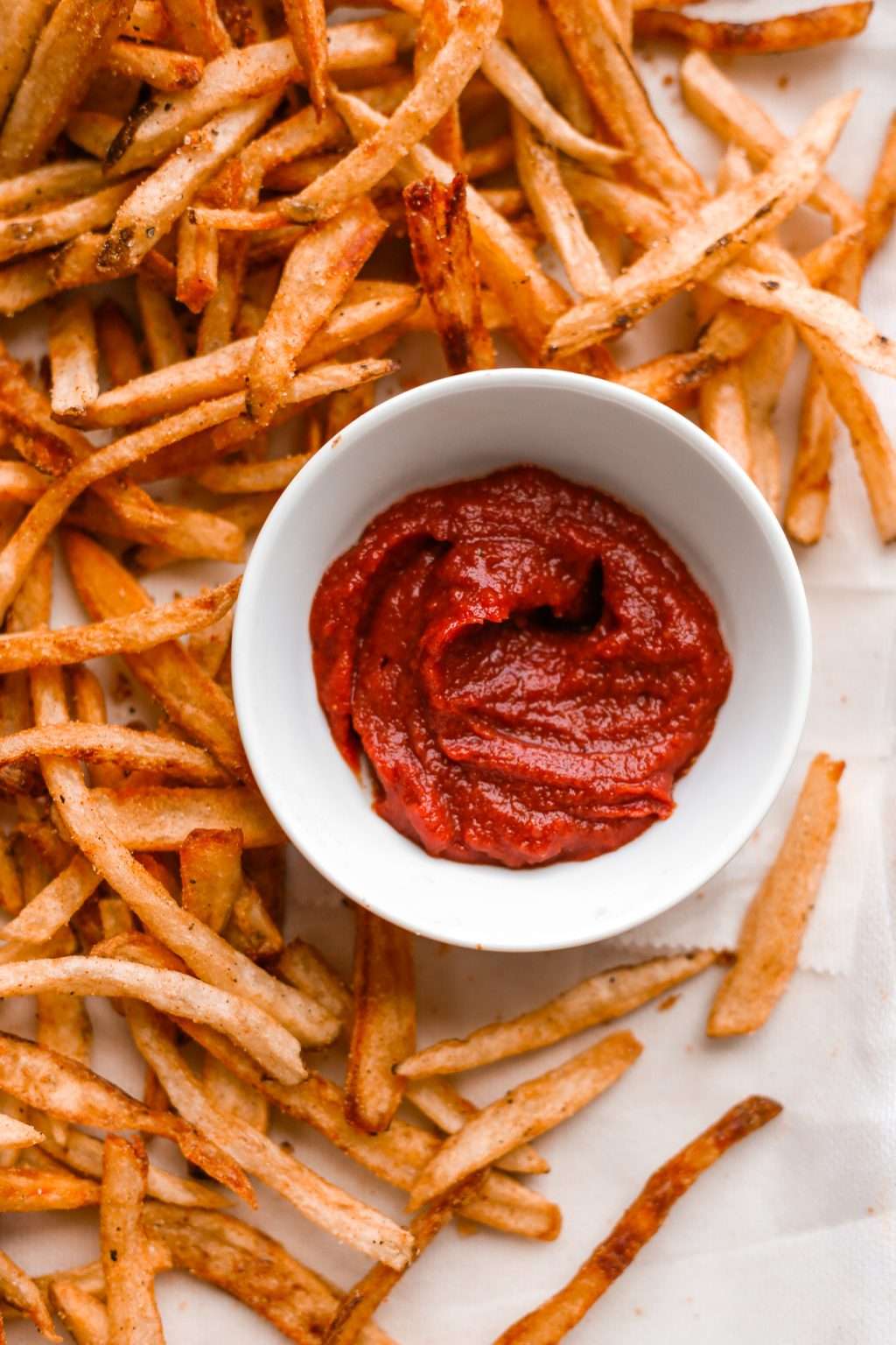 Fermented Lemon Pepper Fries Fried in Duck Fat