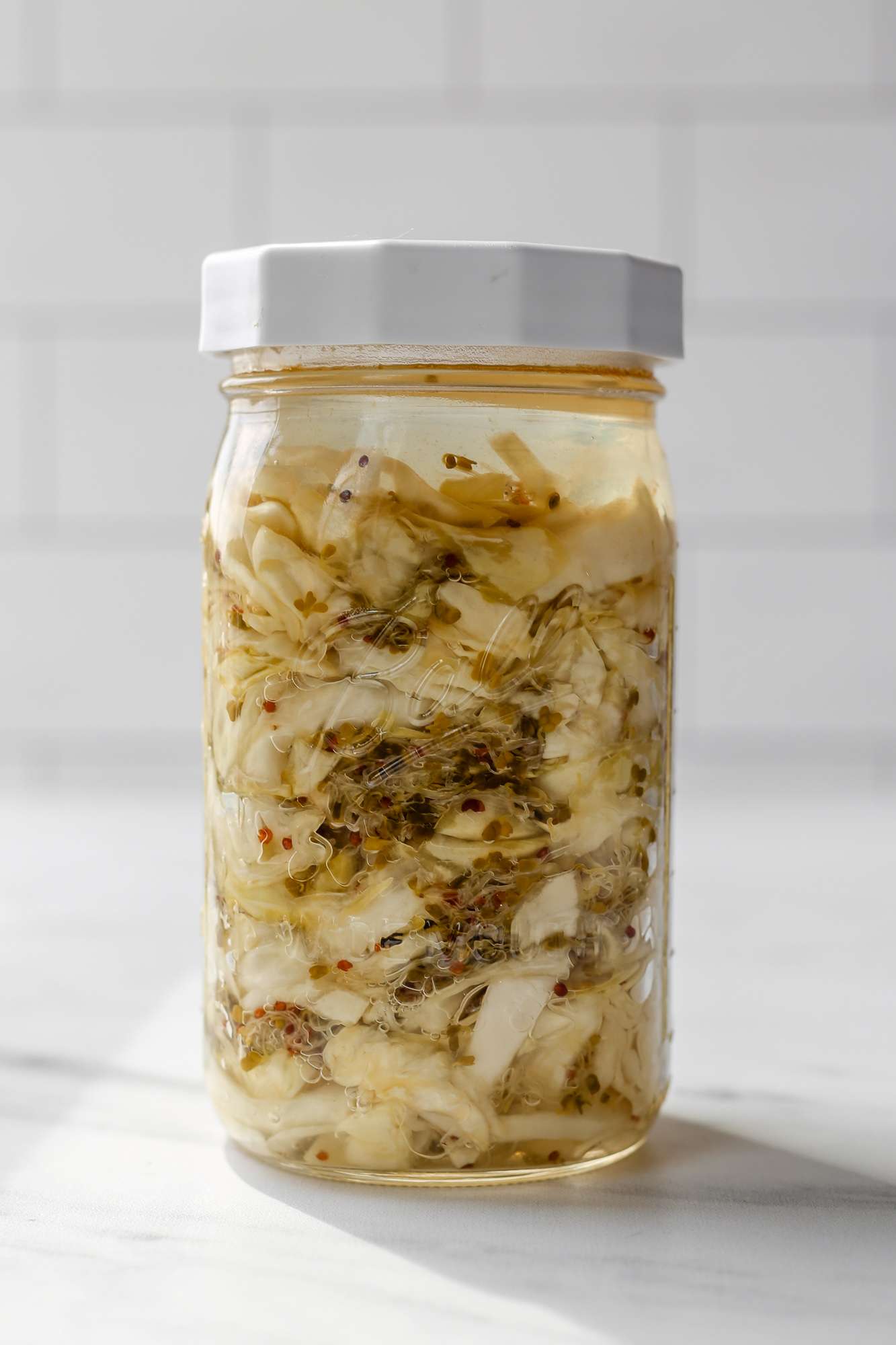Fermented Broccoli Sprouts Sauerkraut • Cultured Guru