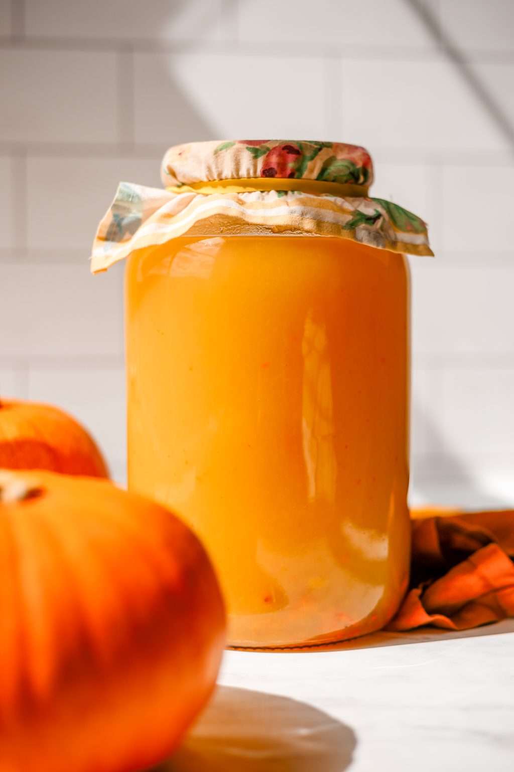 Roasted Pumpkin Vinegar From Scratch • Cultured Guru