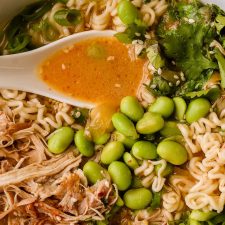 Creamy Chicken Ramen Slow Cooker Recipe