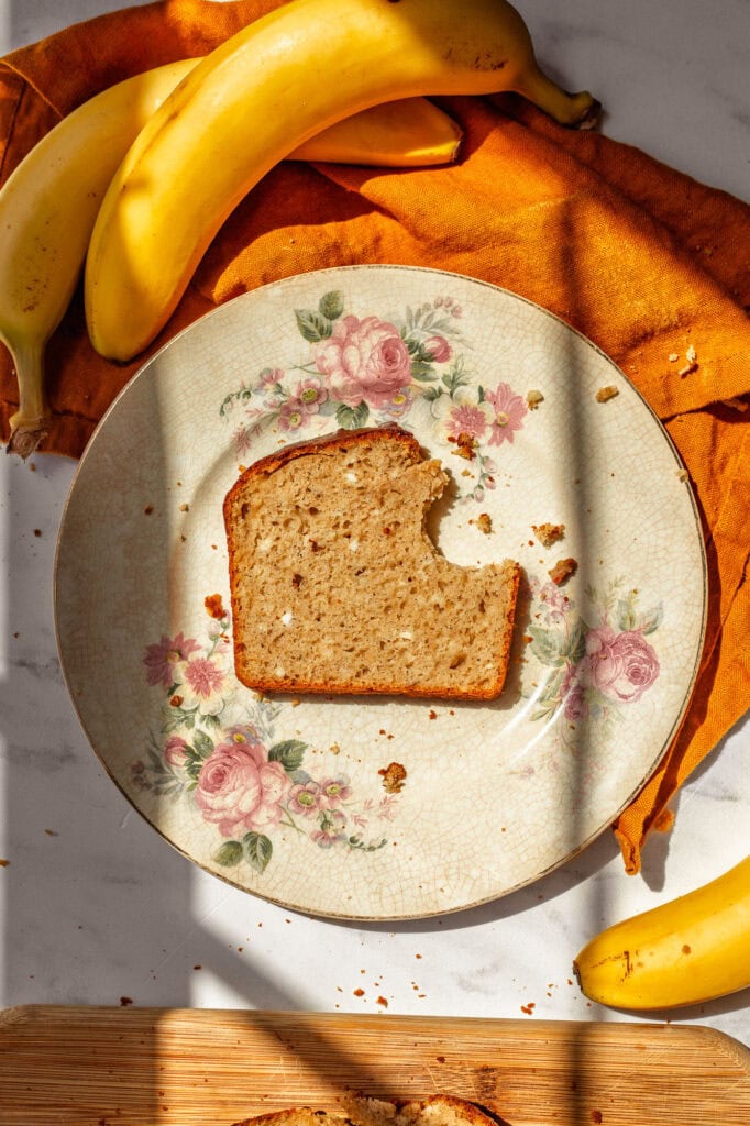 Sourdough Cottage Cheese Banana Bread (High Protein)