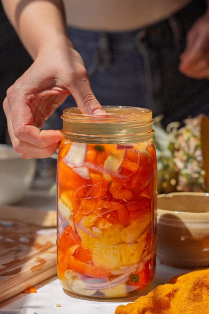 Fermented Pineapple Habanero Hot Sauce