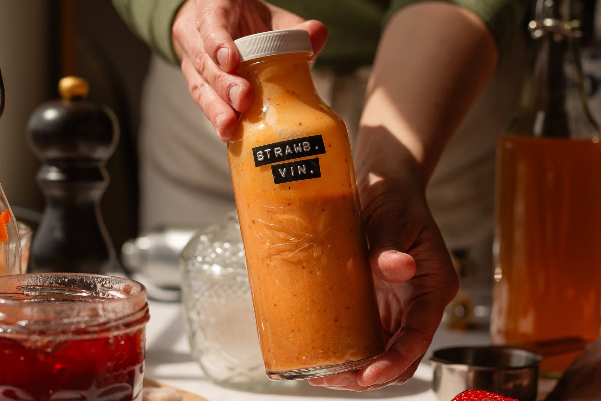 open lace back dress Red Pepper Jelly Vinaigrette Dressing – SeedtoTableDirectDelivery